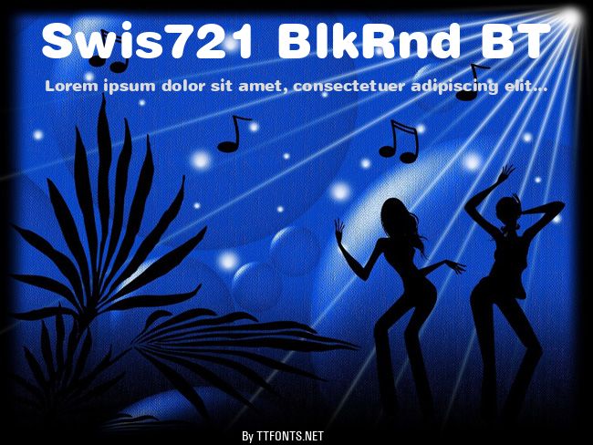 Swis721 BlkRnd BT example